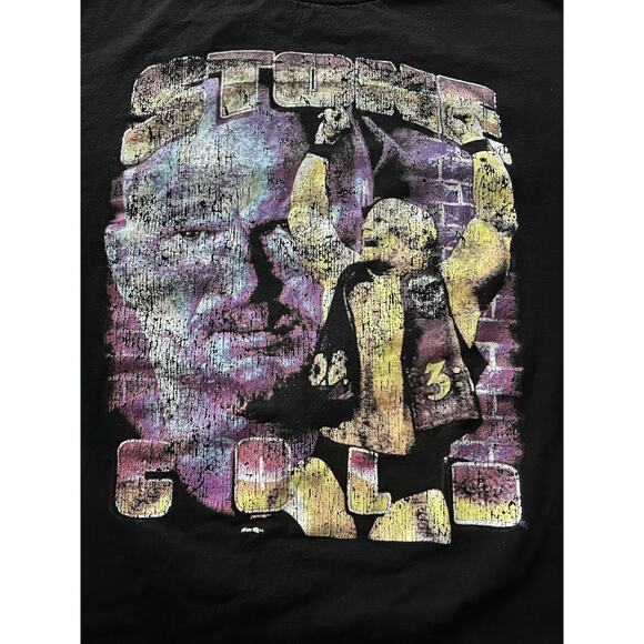 ULTRA RARE VINTAGE STONE COLD STEVE AUSTIN RAP T-SHIRT MEN'S SIZE M RAREST ONE! - Picture 3 of 7